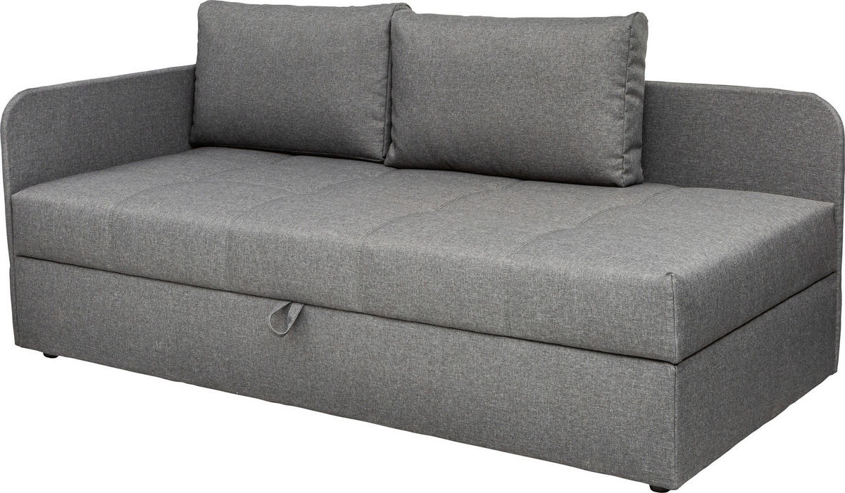 HEVERŐ textil szürke  - fekete/szürke, Basics, műanyag/textil (205/90/95cm) - Xora