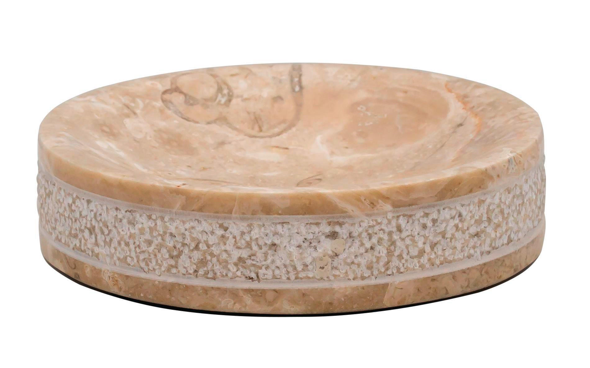 SEIFENSCHALE - Naturfarben, Basics, Stein (9/2,5/9cm) - Sadena
