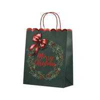 GESCHENKTASCHE  - Grün, Basics, Papier (18/10/23cm)