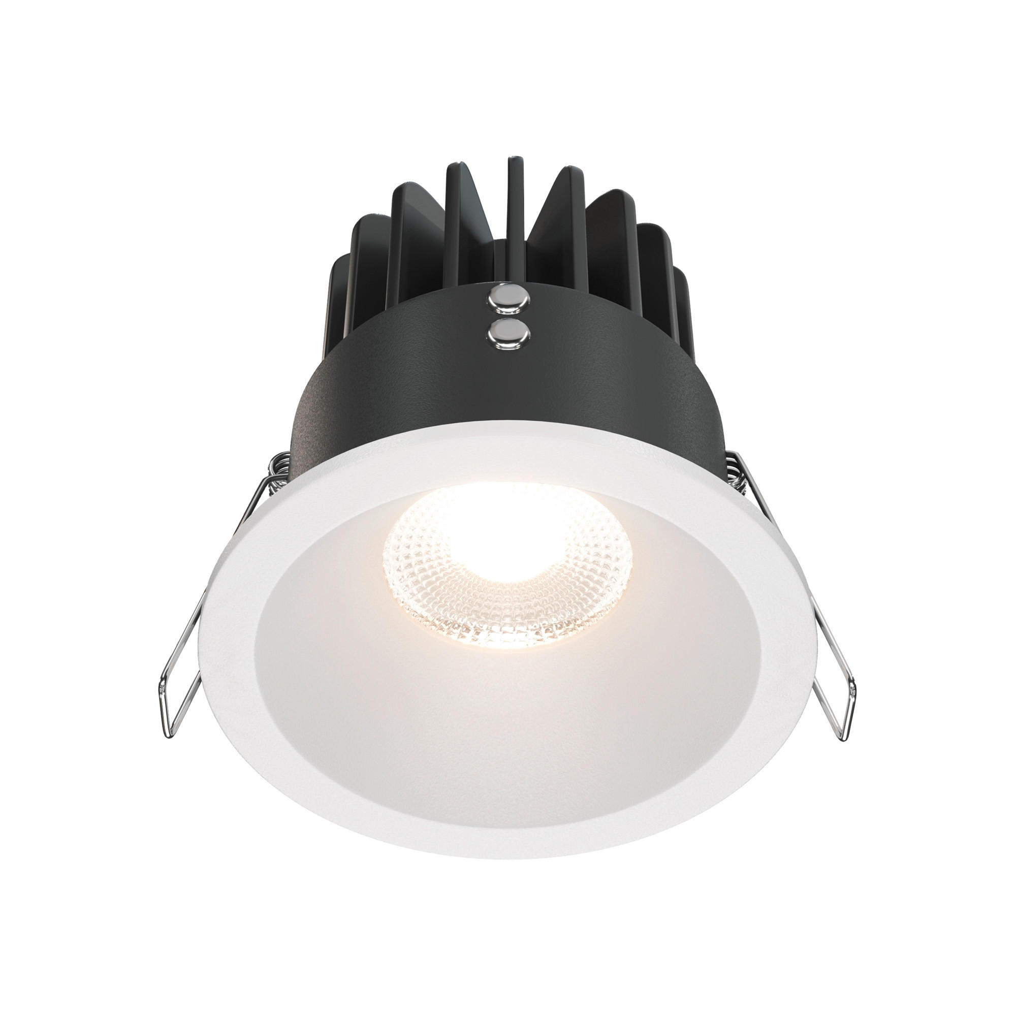 LED-SPOT Downlight 8.5/8.5 cm   - Weiß, Trend, Metall (8.5/8.5cm) - MAYTONI