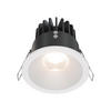 LED-SPOT Downlight 8.5/8.5 cm   - Weiß, Trend, Metall (8.5/8.5cm) - MAYTONI