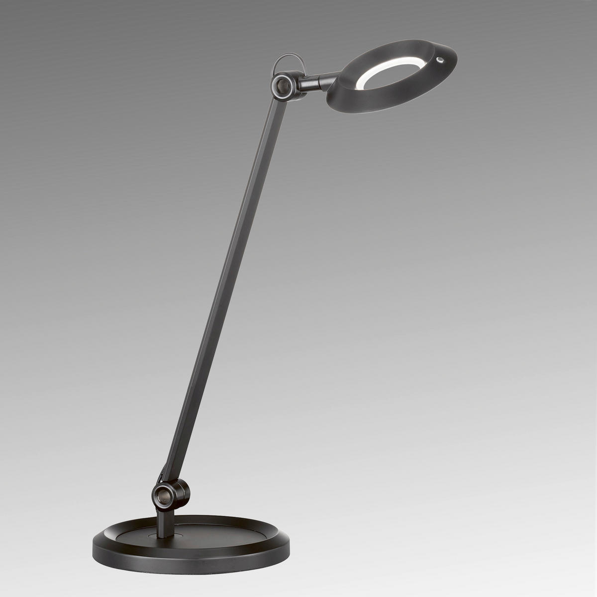 LED-TISCHLEUCHTE 20/48 cm   - Schwarz, Basics, Metall (20/48cm) - Schöner Wohnen