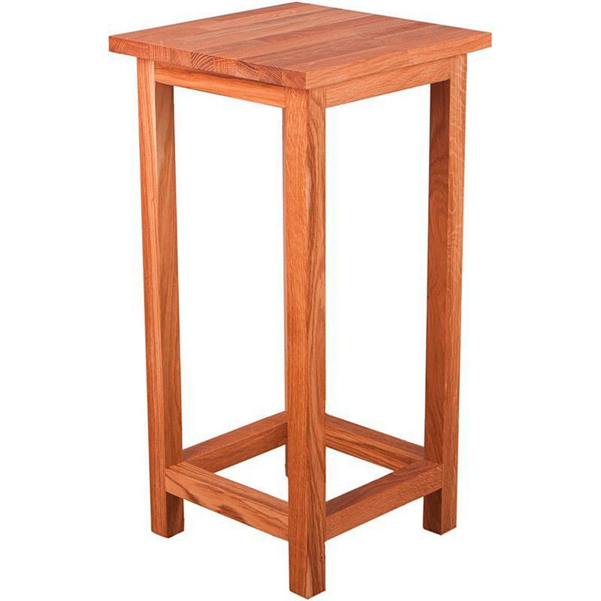 Universalhocker Echtholz  - Eichefarben, Basics, Holz (30/60/30cm) - Gardenson