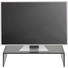 TV-AUFSATZ Glas Grau - Grau, Design, Glas (60/14/35cm) - BOXXX