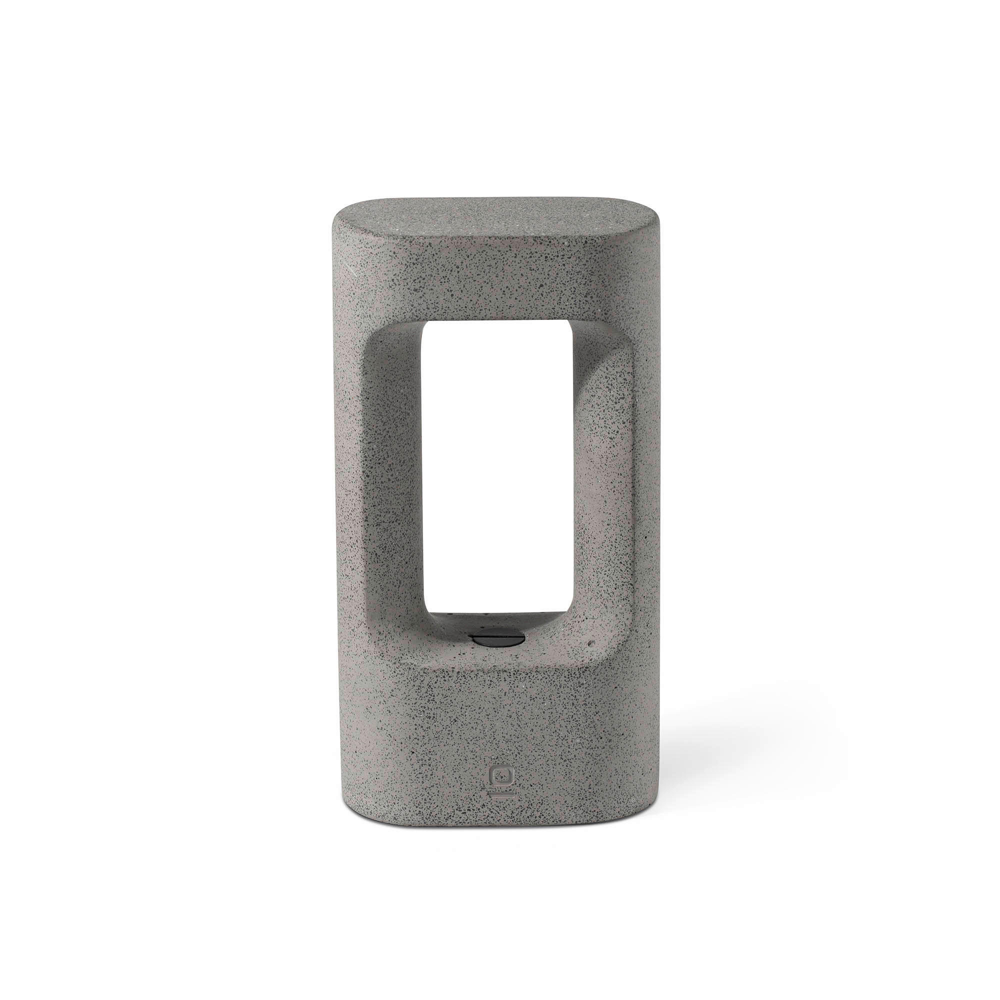POLLERLEUCHTE 15/8.1 cm   - Grau, KONVENTIONELL, Stein (15/8.1cm)