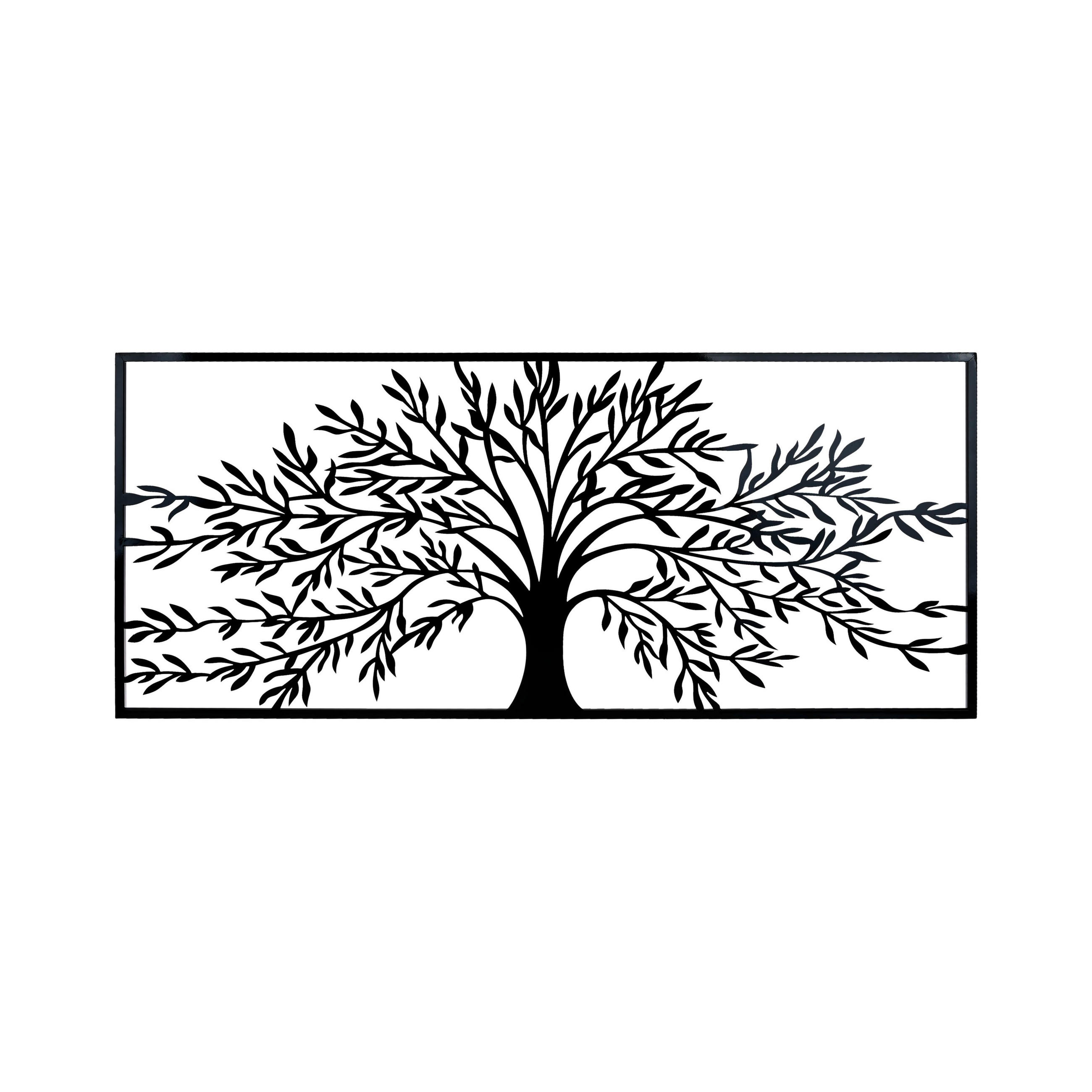 ZIDNA DEKORACIJA        140/60 cm   - crna, Basics, metal (140/60cm) - Ambia Home
