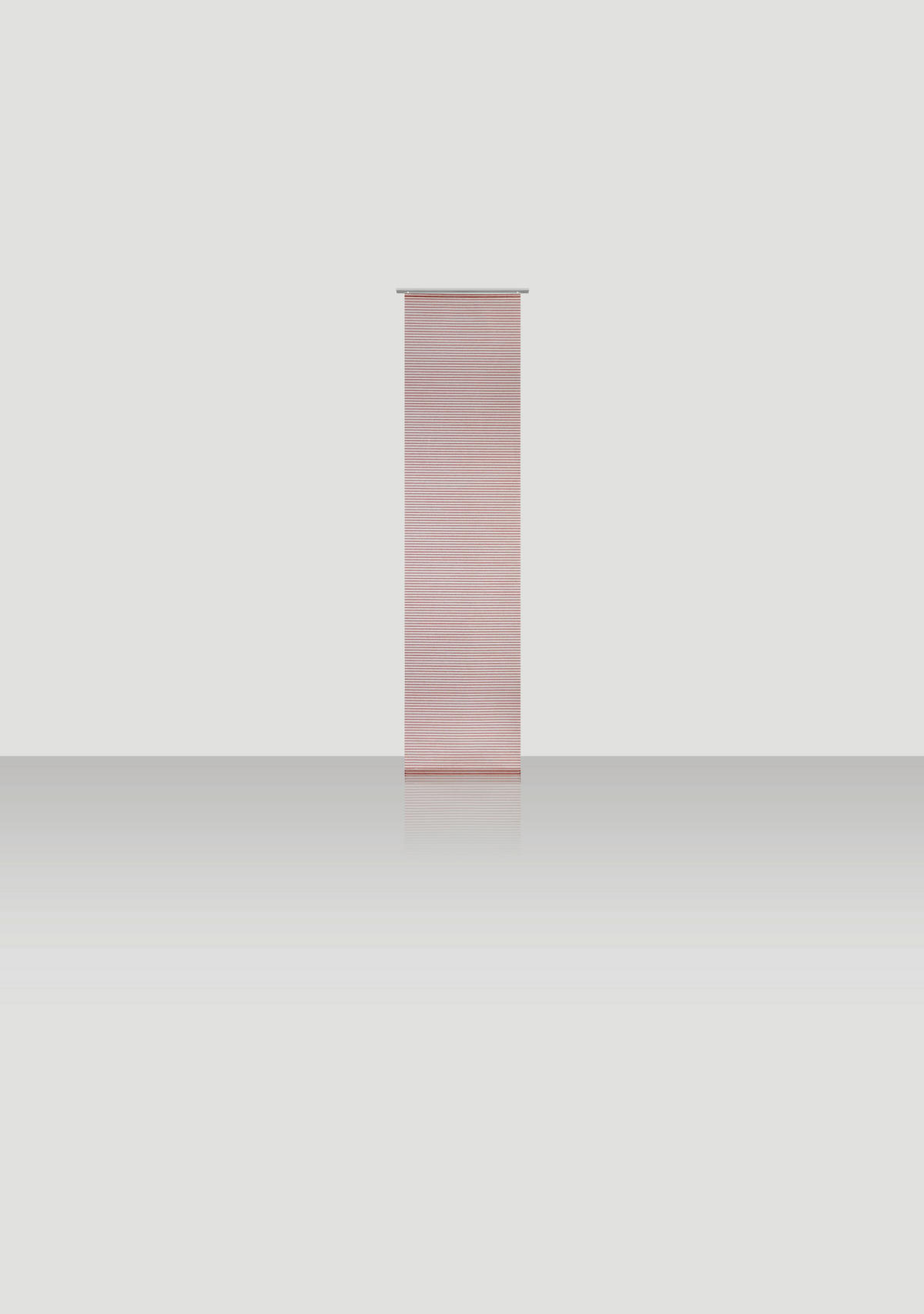 FLÄCHENVORHANG   halbtransparent  60/245 cm   - Bordeaux, Basics, Textil (60/245cm) - Novel