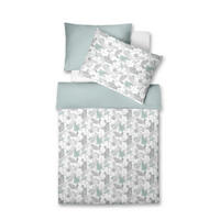 ÁGYNEMŰHUZAT-GARNITÚRA 140/200 cm  - türkiz/mentazöld, Basics, textil (140/200cm) - Fleuresse