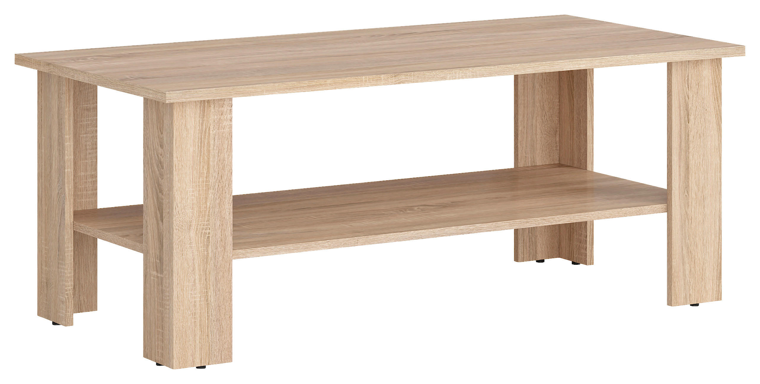 KONFERENČNÍ STOLEK, Sonoma dub, kompozitní dřevo, 115/45,5/56 cm - Sonoma dub, Basics, kompozitní dřevo (115/45,5/56cm) - Carryhome