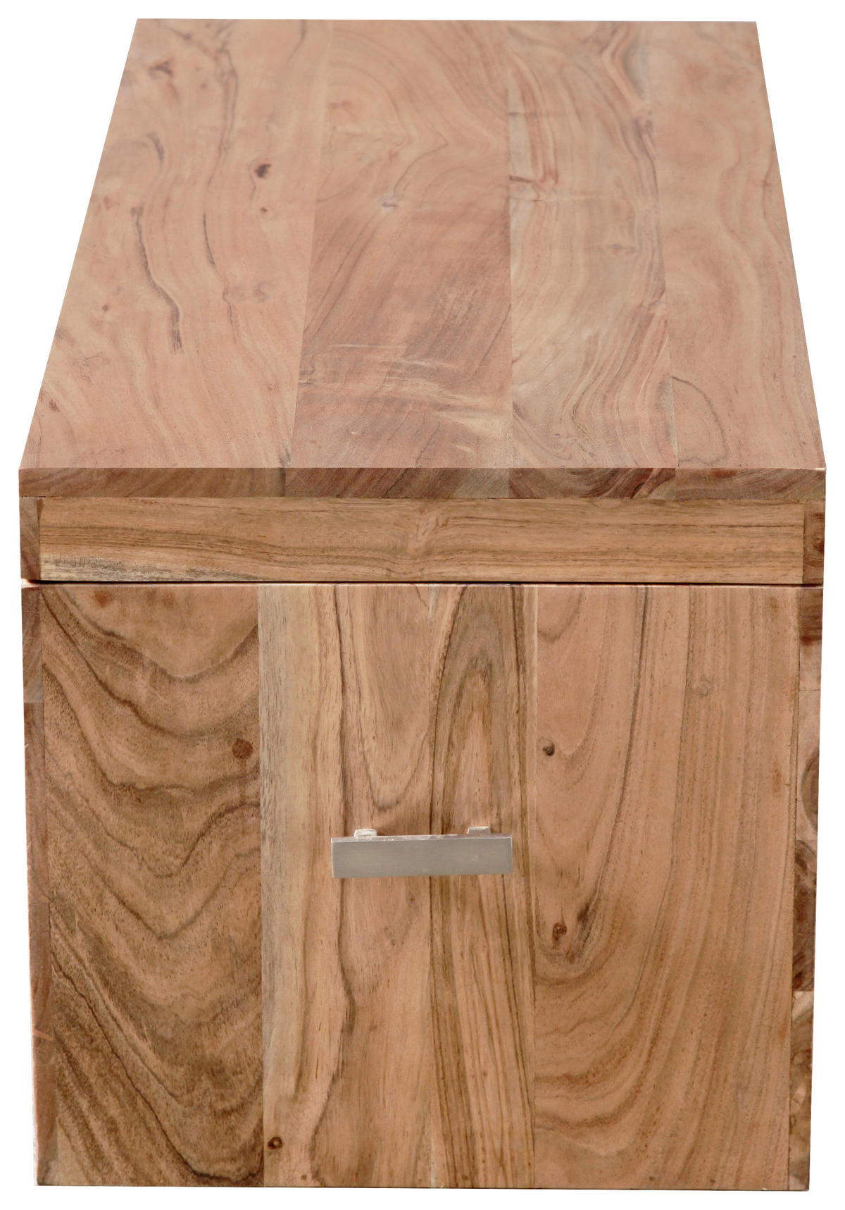 TRUHE Holz Akazie Hartholz  - Akaziefarben, Natur, Holz (80/40/40cm) - Landscape