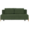 SCHLAFSOFA in Textil Olivgrün  - Naturfarben/Olivgrün, Design, Holz/Textil (211/88/102cm) - Niels Andersson