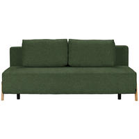 SCHLAFSOFA in Textil Olivgrün  - Naturfarben/Olivgrün, Design, Holz/Textil (211/88/102cm) - Niels Andersson