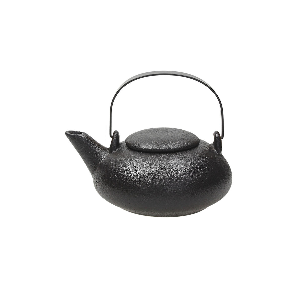 ČAJNIK    - crna, Basics, keramika (19/16/8.5cm) - Tognana
