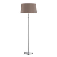 LED-STEHLEUCHTE 45/144 cm    - Taupe/Chromfarben, Basics, Kunststoff/Metall (45/144cm) - Joop!