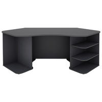 ECKSCHREIBTISCH 198,2/85/76 cm  in Anthrazit  - Anthrazit, MODERN, Holzwerkstoff (198,2/85/76cm) - MID.YOU