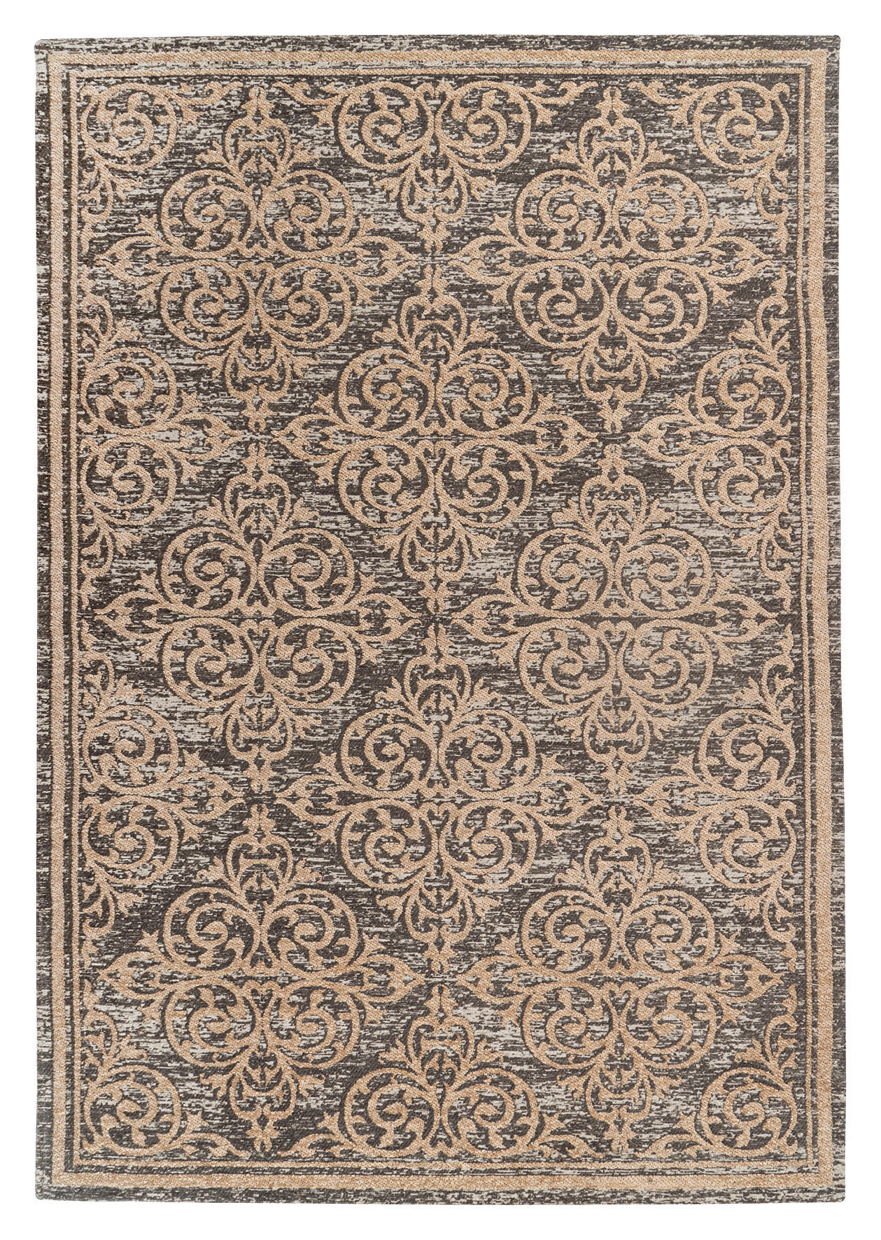 Kayoom Flachwebeteppich Davio 100 Beige 160x230 cm