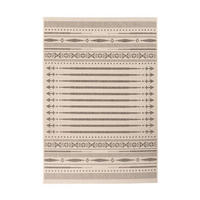 LÄUFER 80/150 cm Splash 225 Creme / Braun  - Creme/Braun, Konventionell, Textil (80/150cm)