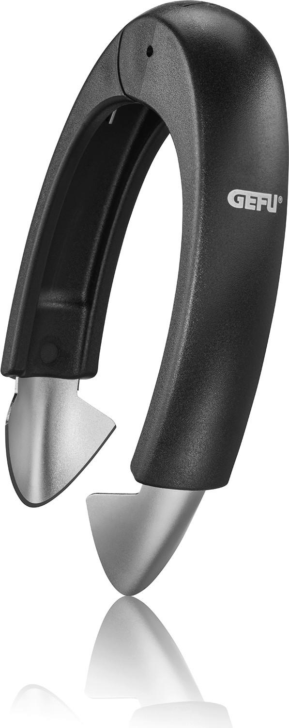 OBSTENTKERNER ZUPFI  - Silberfarben/Schwarz, Kunststoff/Metall (10/4,5/2,5cm) - Gefu