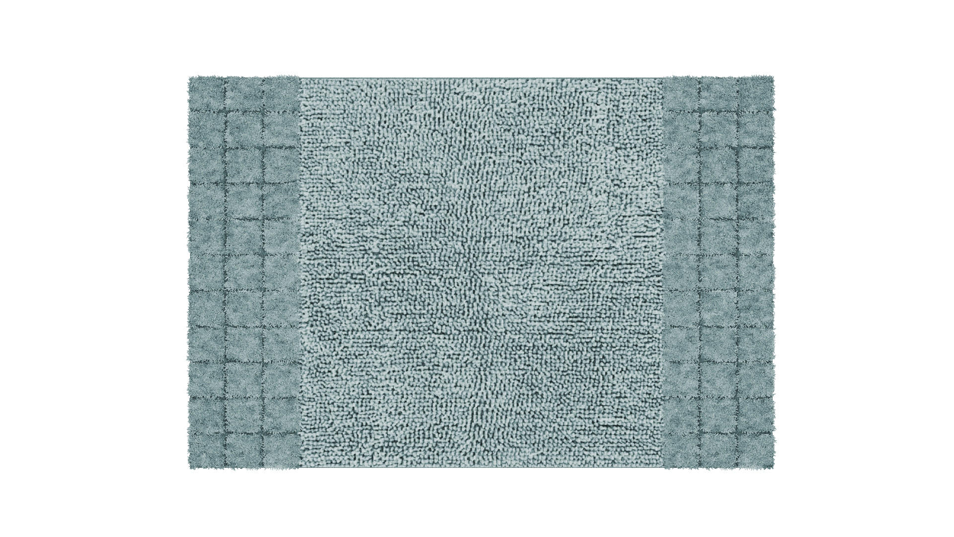 BADEMATTE  60/90 cm  Grün   - Grün, KONVENTIONELL, Kunststoff/Textil (60/90cm) - Grund