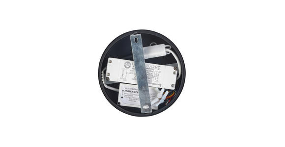 LED-STRAHLER 17/10 cm - Schwarz, LIFESTYLE, Kunststoff/Metall (17/10cm) - Novel