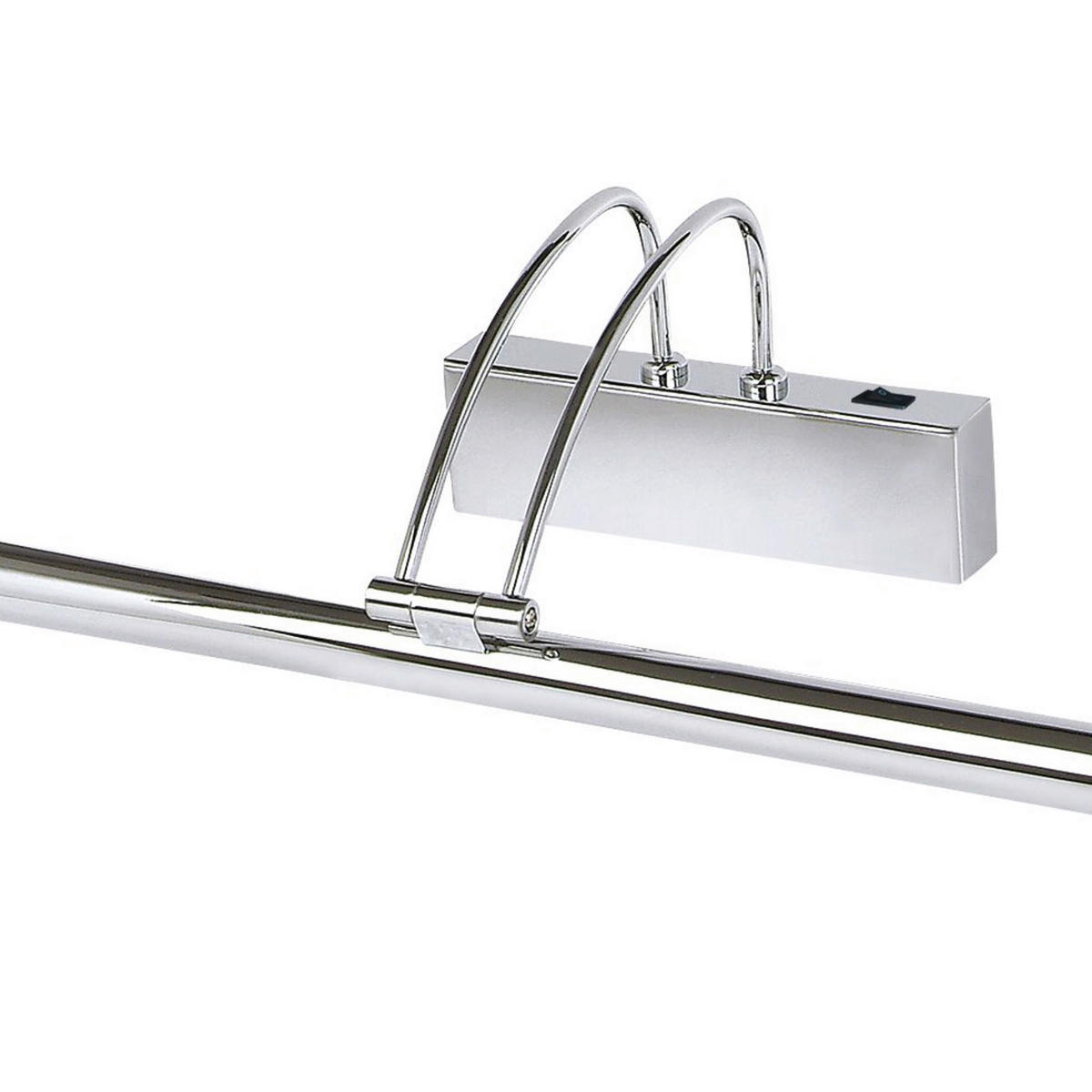 LED-BILDERLEUCHTE 68/12/20 cm   - Chromfarben, KONVENTIONELL, Kunststoff/Metall (68/12/20cm)