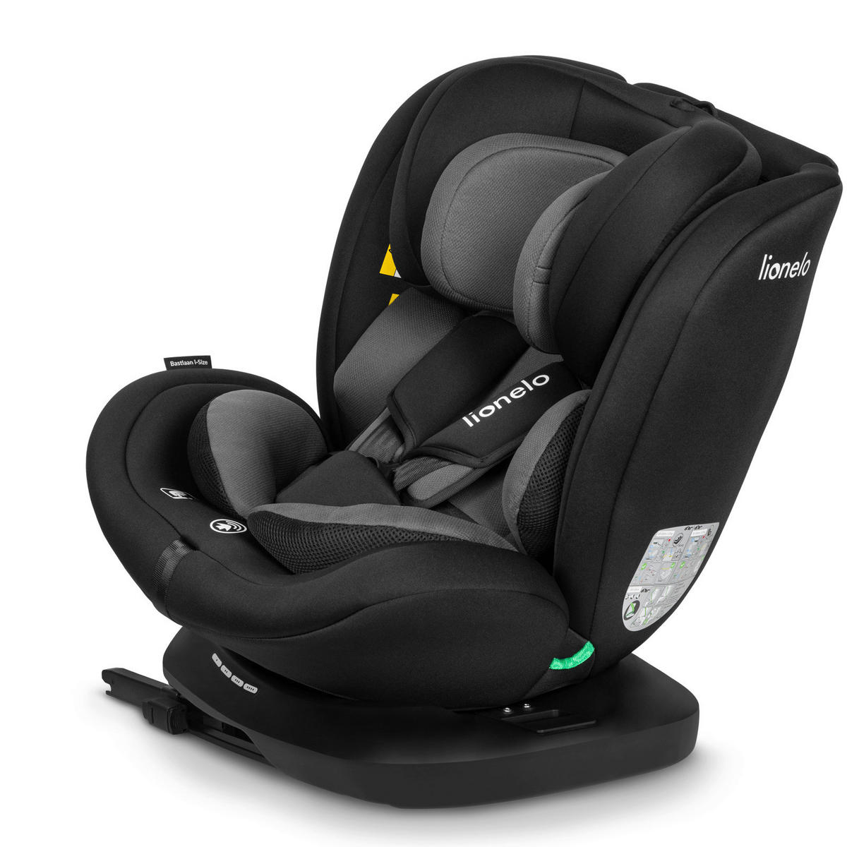KINDERAUTOSITZ Bastiaan One i-Size   - Grau, Basics, Kunststoff (44.5/60/81cm) - Lionelo