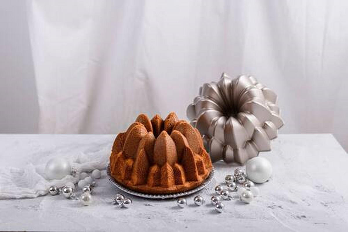 GUGELHUPFFORM  - Creme, Basics, Metall (22/11cm) - Dr.Oetker