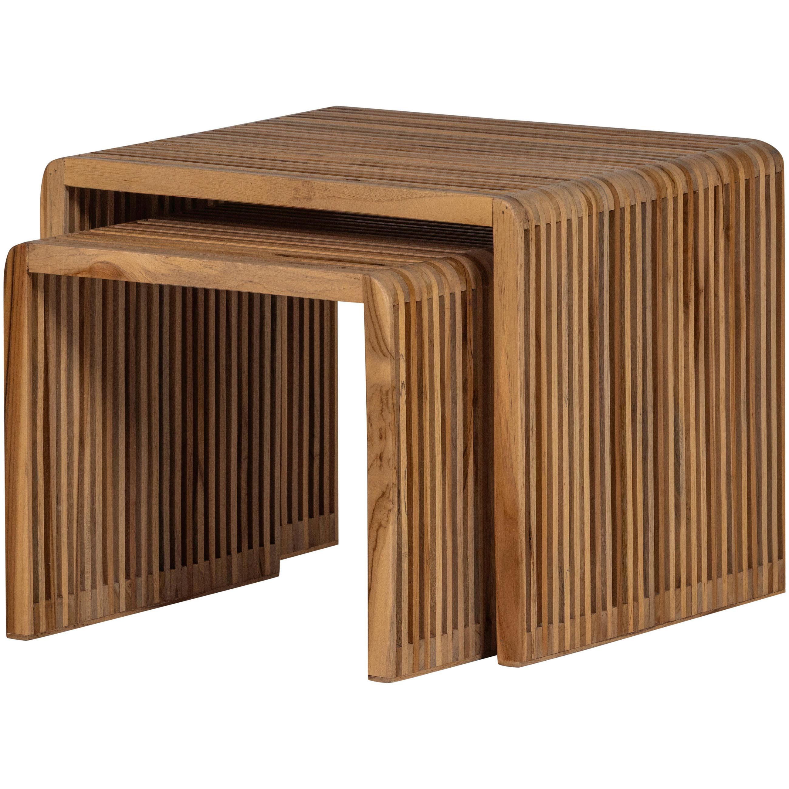 Livetastic Beistelltischset Jasmijn Natur 41-36x45-40x50-40 cm