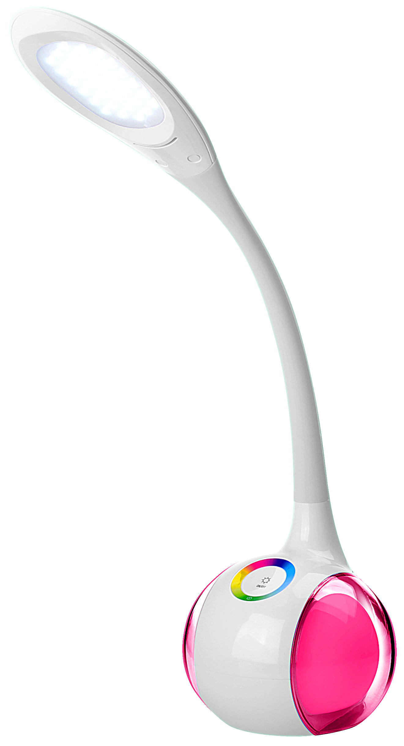 LED-SCHREIBTISCHLEUCHTE - Weiss, Trend, Kunststoff (51cm) - Boxxx