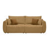 SCHLAFSOFA in Chenille, Jacquard Senfgelb  - Gelb/Senfgelb, Kunststoff/Textil (245/74-90/104cm) - MID.YOU