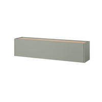 HÄNGEELEMENT Grün, Eichefarben  - Eichefarben/Grün, Design, Holzwerkstoff (150/35/30cm) - Modante