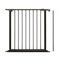 SCHUTZGITTERVERLÄNGERUNG 72/70,5 cm  - Schwarz, Basics, Metall (72/70,5cm) - Baby Dan