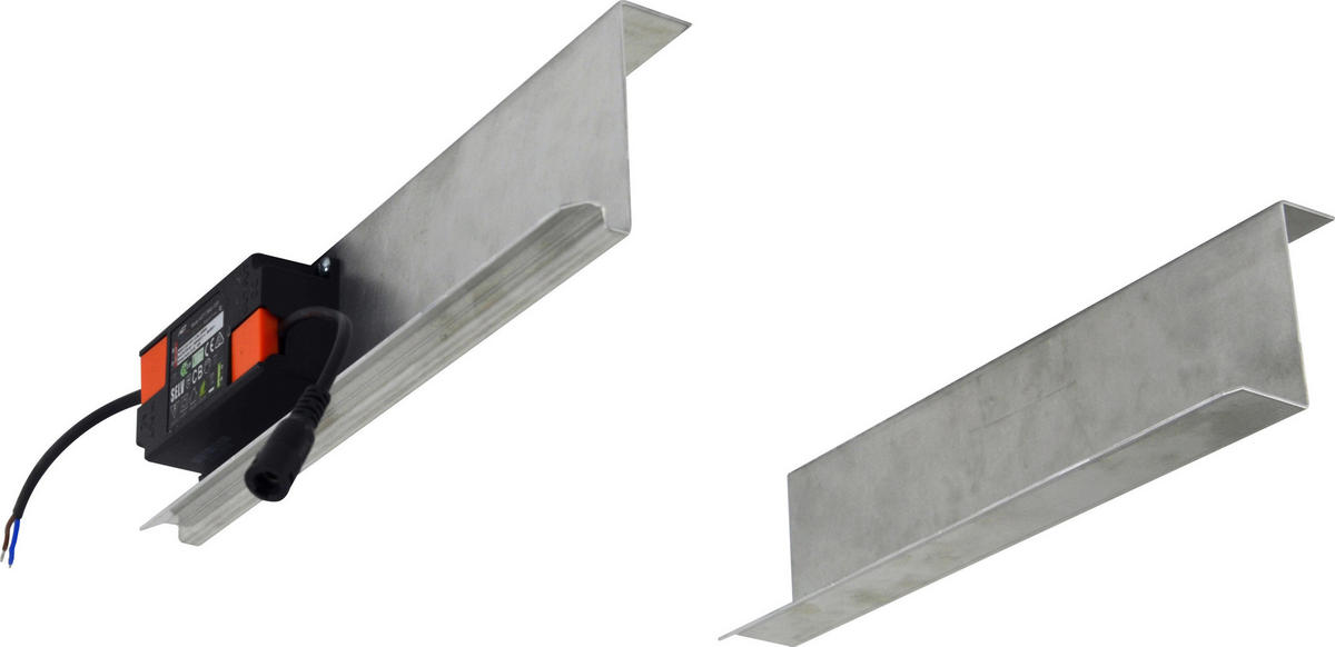INFRAROT-HEIZPANEEL-MONTAGESET 64,5 cm   - Weiß, Basics, Kunststoff/Metall (64,5cm)