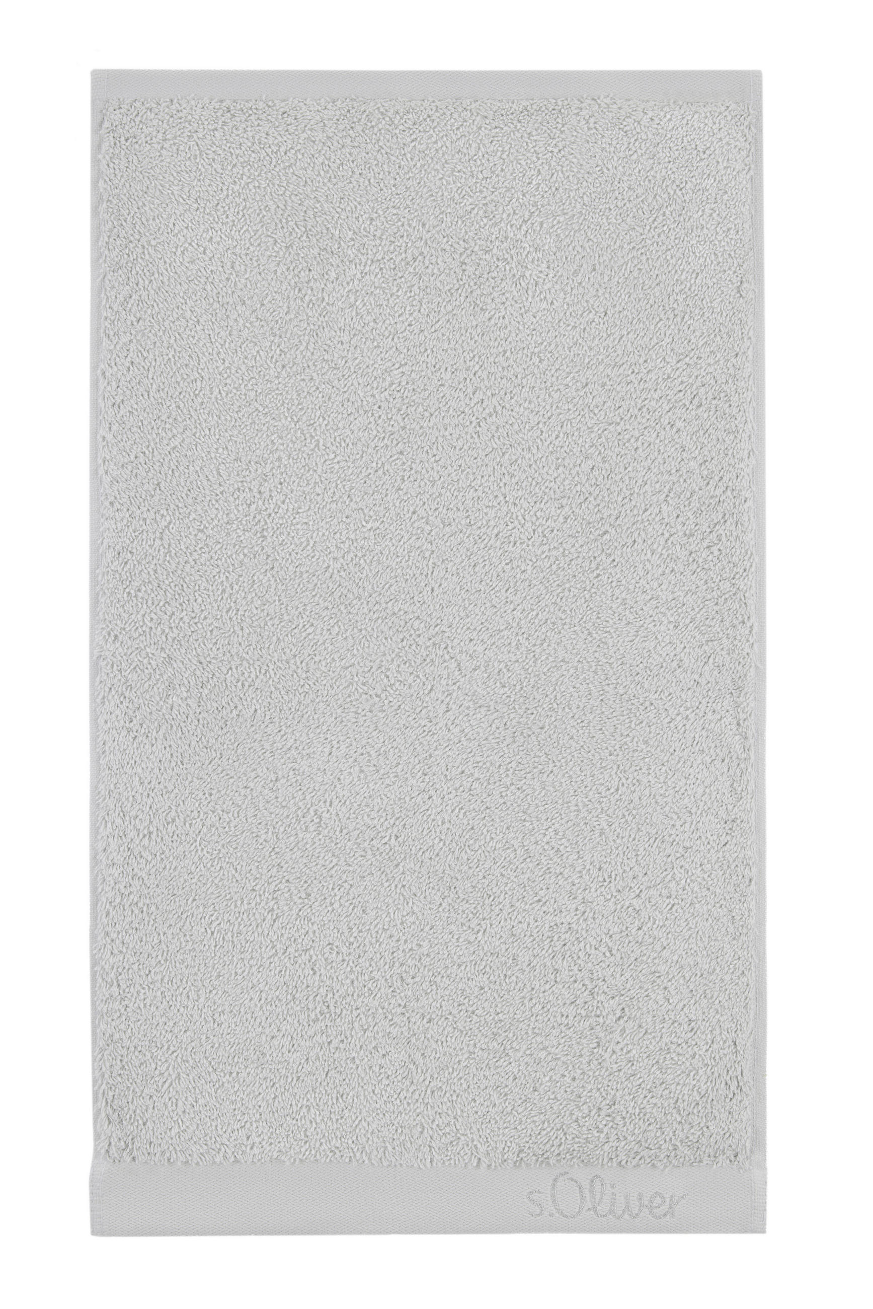 GÄSTETUCH s.Oliver Hellgrau 2-teilig 30/50 cm  - Hellgrau, Trend, Textil (30/50cm) - S. Oliver