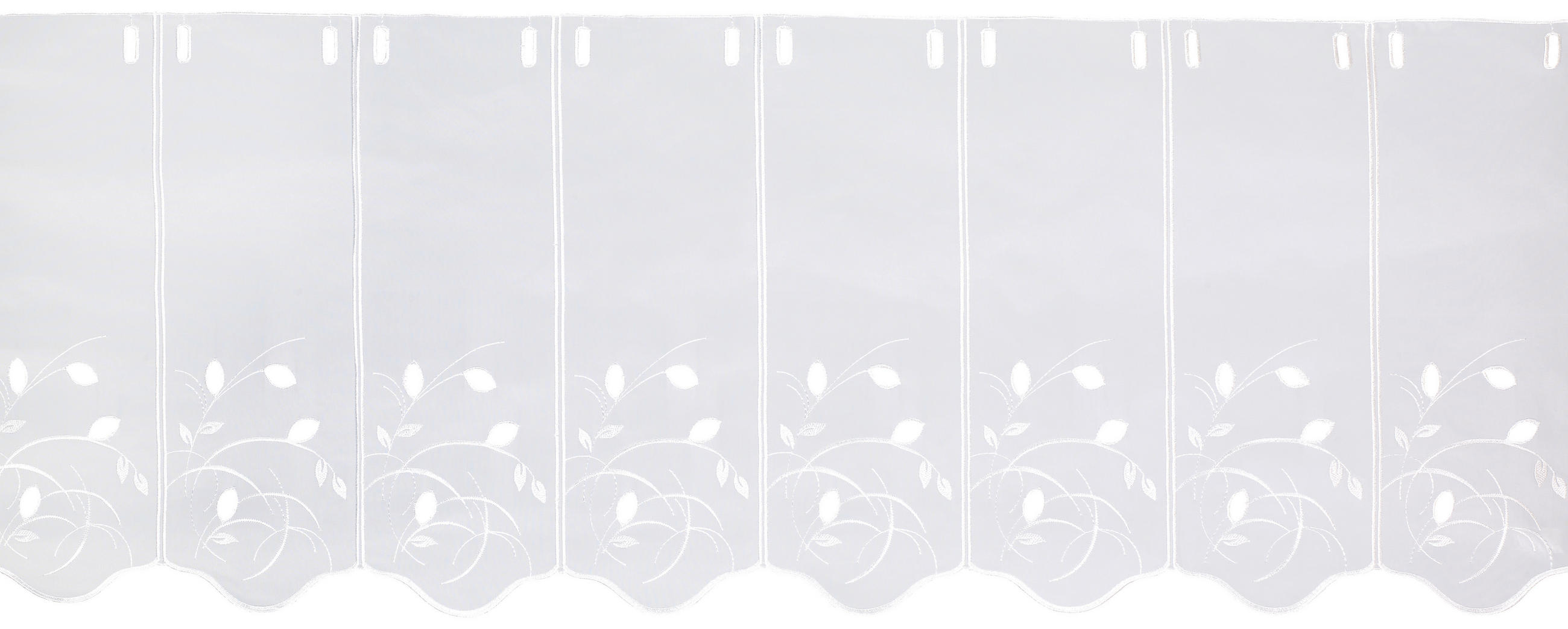 PERDEA SCURTĂ 45 cm  - alb, Konventionell, textil (45cm) - Esposa