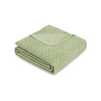 TAKARÓ 150/200 cm  - zsályazöld, Basics, textil (150/200cm) - Novel