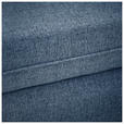 ECKSOFA Blau Flachgewebe - Blau/Schwarz, MODERN, Kunststoff/Textil (182/237cm) - Carryhome