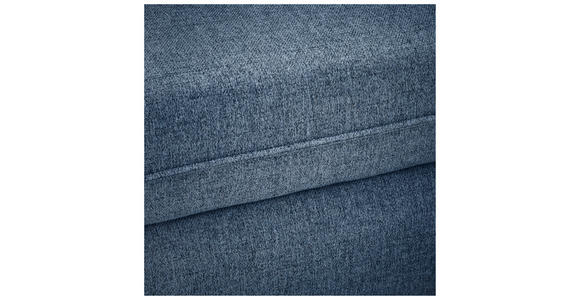 ECKSOFA Blau Flachgewebe - Blau/Schwarz, MODERN, Kunststoff/Textil (182/237cm) - Carryhome