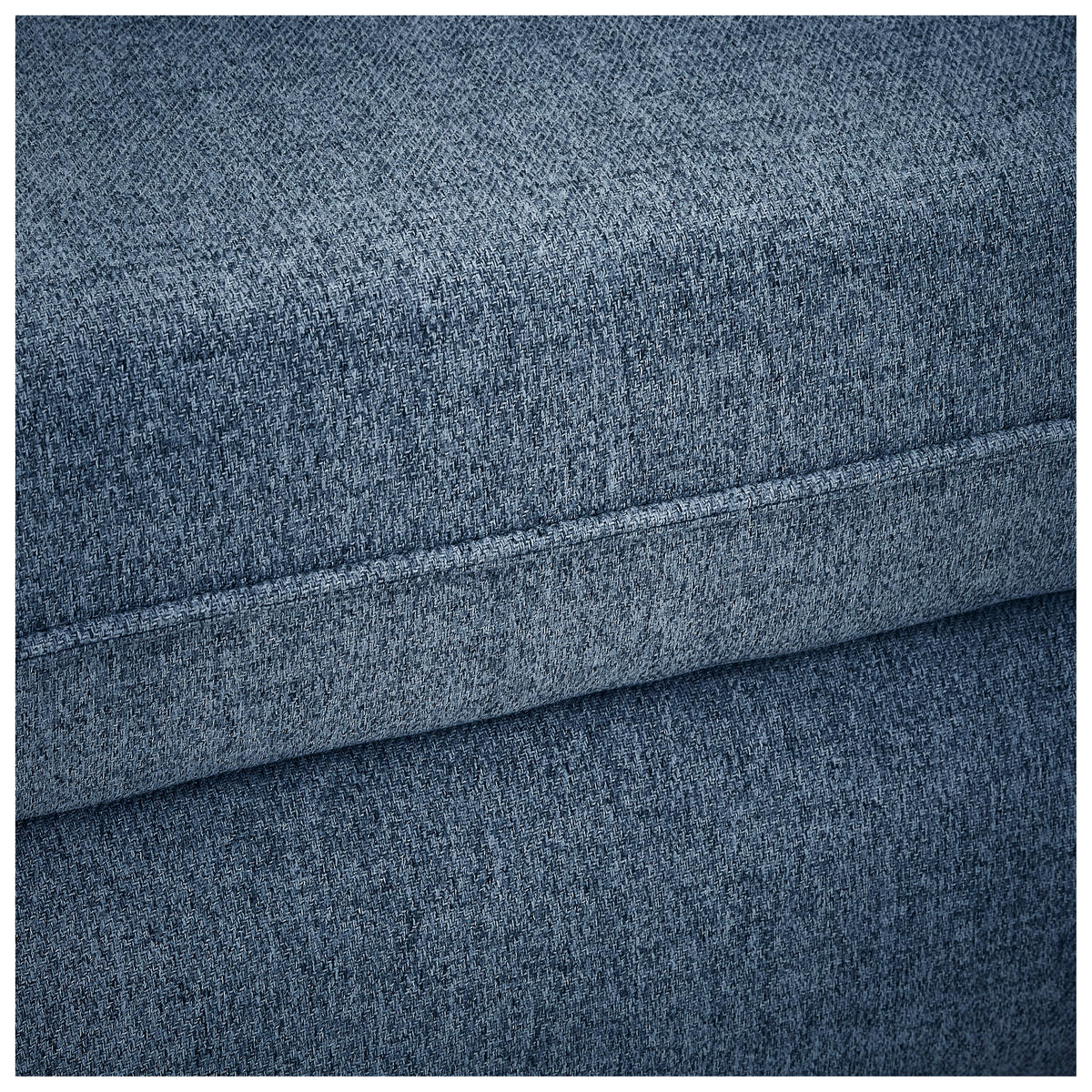 KUTNA GARNITURA tekstil  plava   - crna/plava, Moderno, tekstil/plastika (182/237cm) - Carryhome