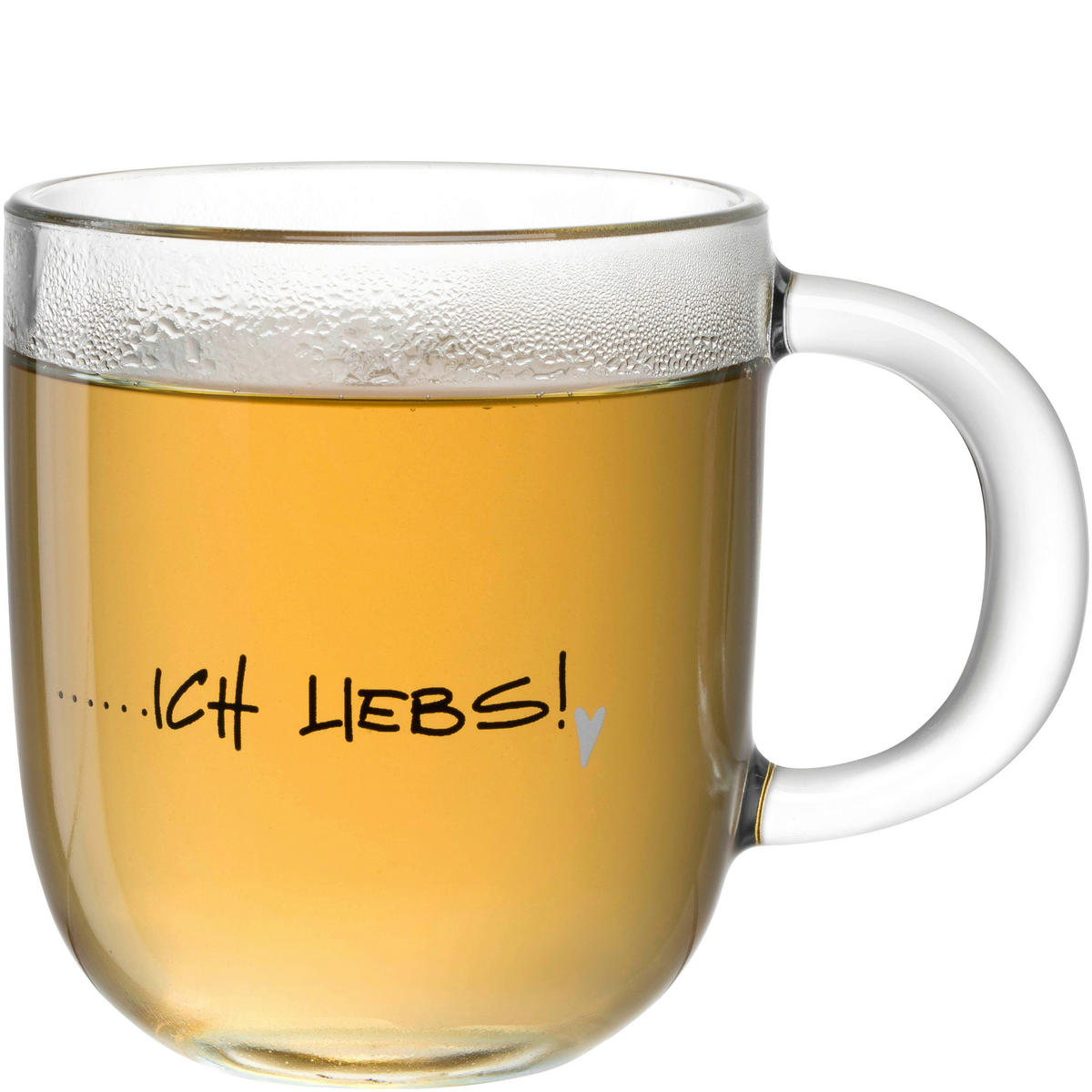 TASSE EMOZIONE   400 ml  - Transparent/Hellgrau, Basics, Glas (12,5/10,0/8,7cm) - Leonardo