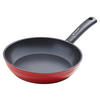 BRATPFANNE Victoria PTFE-Antihaftbeschichtung 24 cm  - Anthrazit/Rot, Basics, Metall (24cm) - Schulte Ufer