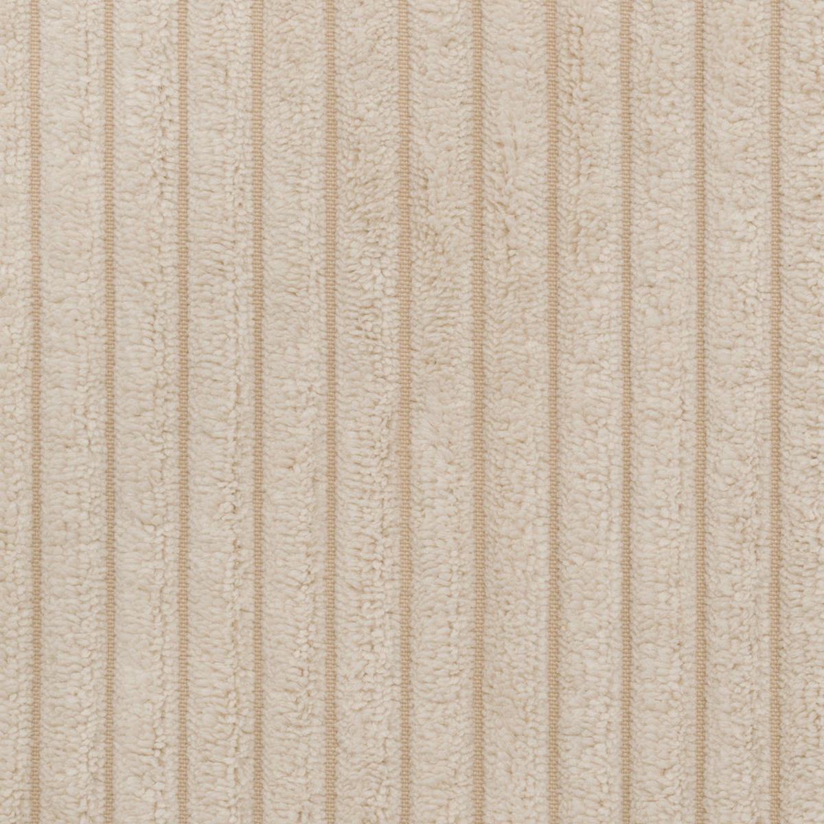 ECKSOFA NIKA Creme Webstoff  - Silberfarben/Creme, Basics, Holz/Textil (277/156cm) - MID.YOU