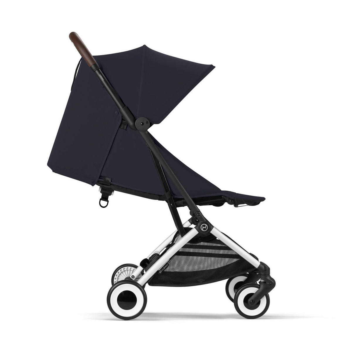 KIŠOBRAN KOLICA  Orfeo  - tamno plava/srebrne boje, Basics, tekstil/plastika (77/52/102cm) - Cybex