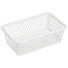 KORB - Weiß, KONVENTIONELL, Kunststoff (25/8/15,5cm) - Plast 1 KORB - Weiß, KONVENTIONELL, Kunststoff (25/8/15,5cm) - Plast 1