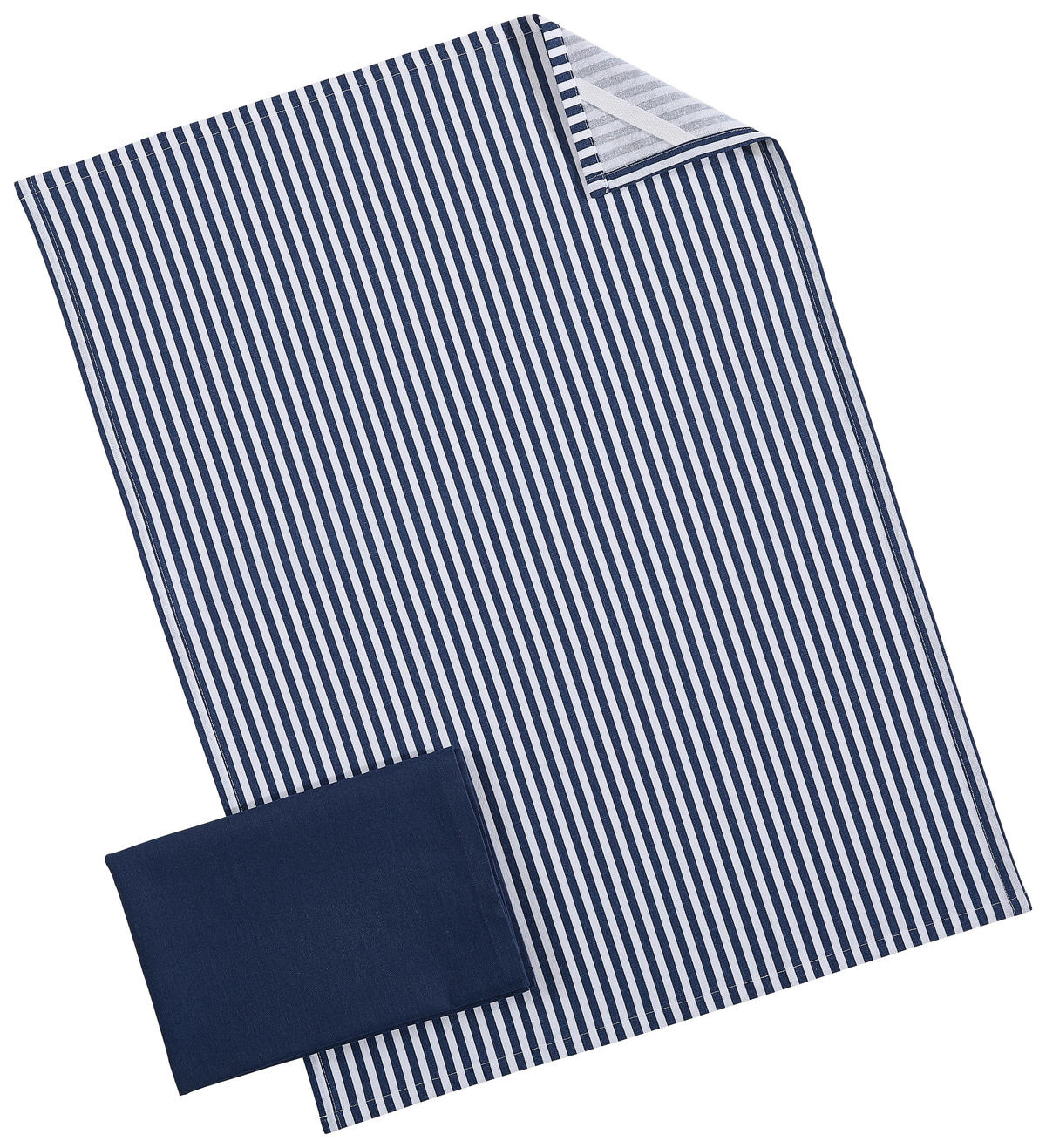 SET 2/1 KUHINJSKIH KRP  SANSIBAR  50/70 cm       modra  - modra, tekstil (50/70cm) - Esposa