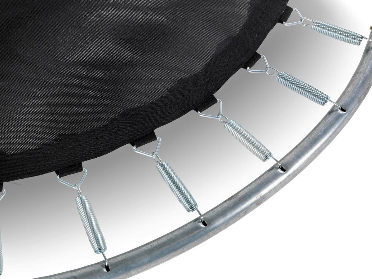 TRAMPOLIN EXIT SILHOUETTE Ø244  - Schwarz, KONVENTIONELL, Metall (244cm) - EXIT Toys