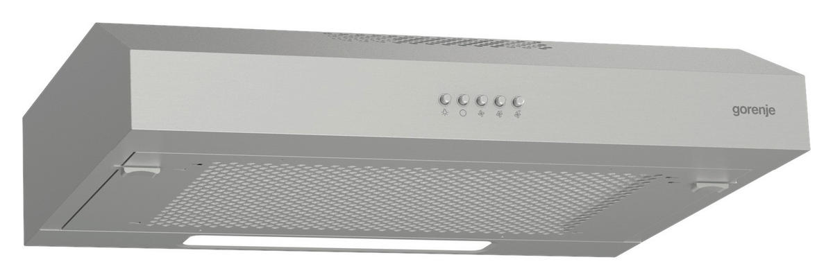 DUNSTABZUGSHAUBE WHU 629 ES/S  - Edelstahlfarben, Basics, Kunststoff/Metall (59,6/12,5/46,8cm) - Gorenje
