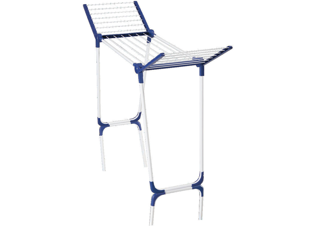 Wäscheständer Pegasus PEGASUS 81720 85/44/93 cm  - Blau/Weiß, Basics, Kunststoff/Metall (85/44/93cm) - Leifheit