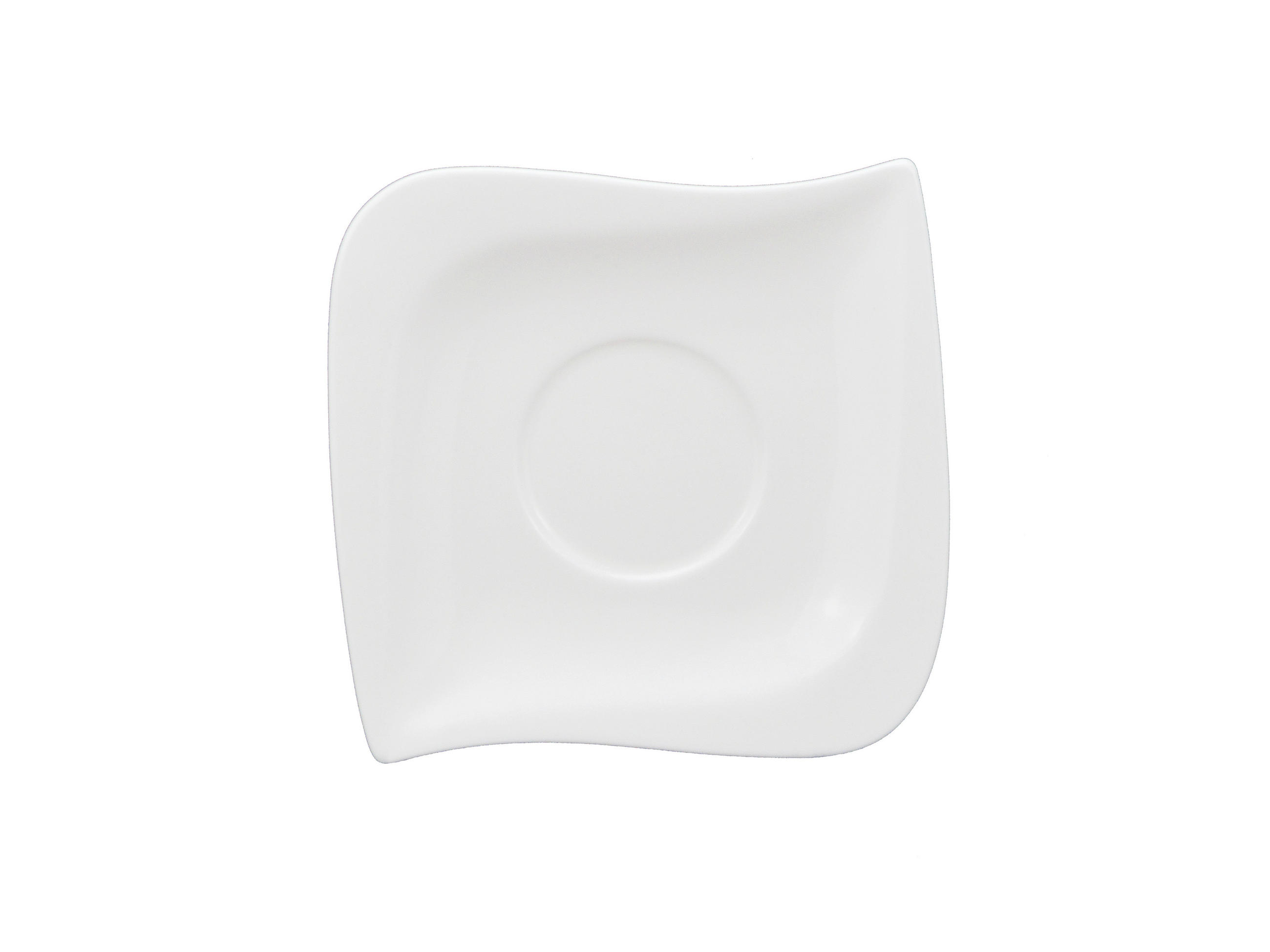 UNTERTASSE La Musica  - Weiss, Basics, Keramik (13,6/13,6cm) - Novel