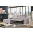 WOHNLANDSCHAFT Grau - Chromfarben/Grau, Design, Textil/Metall (178/257cm) - Carryhome WOHNLANDSCHAFT Grau - Chromfarben/Grau, Design, Textil/Metall (178/257cm) - Carryhome